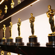 Oscars Academy Award statuettes
